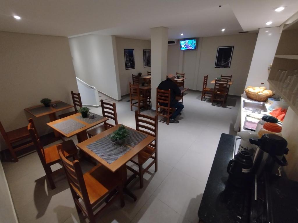 Restaurant, Hotel Plaza Olido in São Paulo