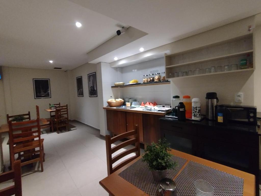 Restaurant, Hotel Plaza Olido in São Paulo