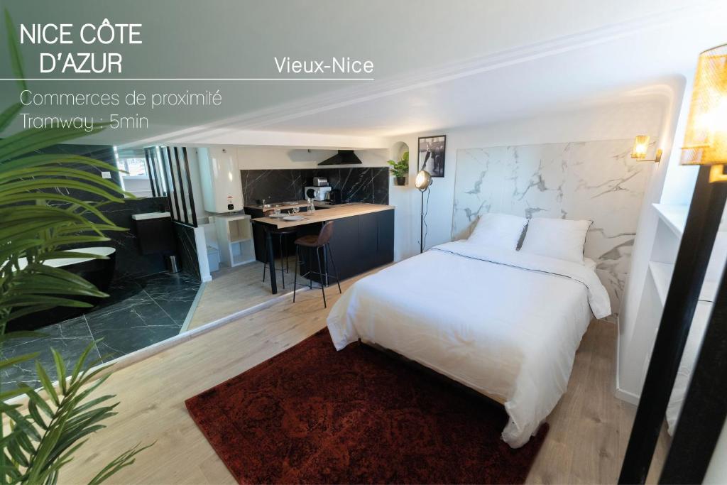Vieux nice - Loft - Balnéo - 1