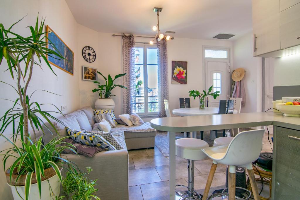 appartement dans maison de ville avec jardin - 1