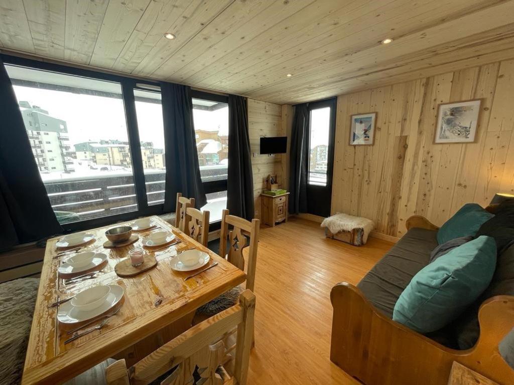 Studio rénové avec Balcon, Pieds des pistes, WIFI - FR-1-502-552 - 1