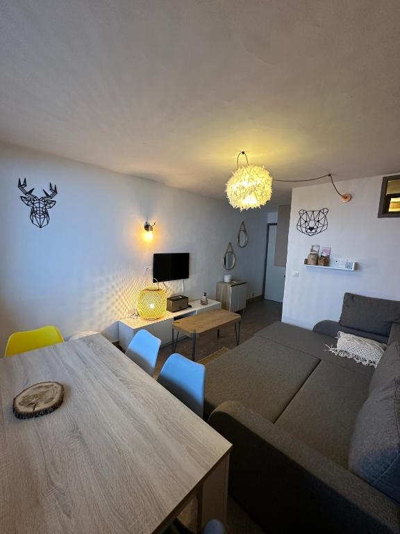Paquebot des Neiges - Appartement 4 personnes - Vue Mont Blanc - 5