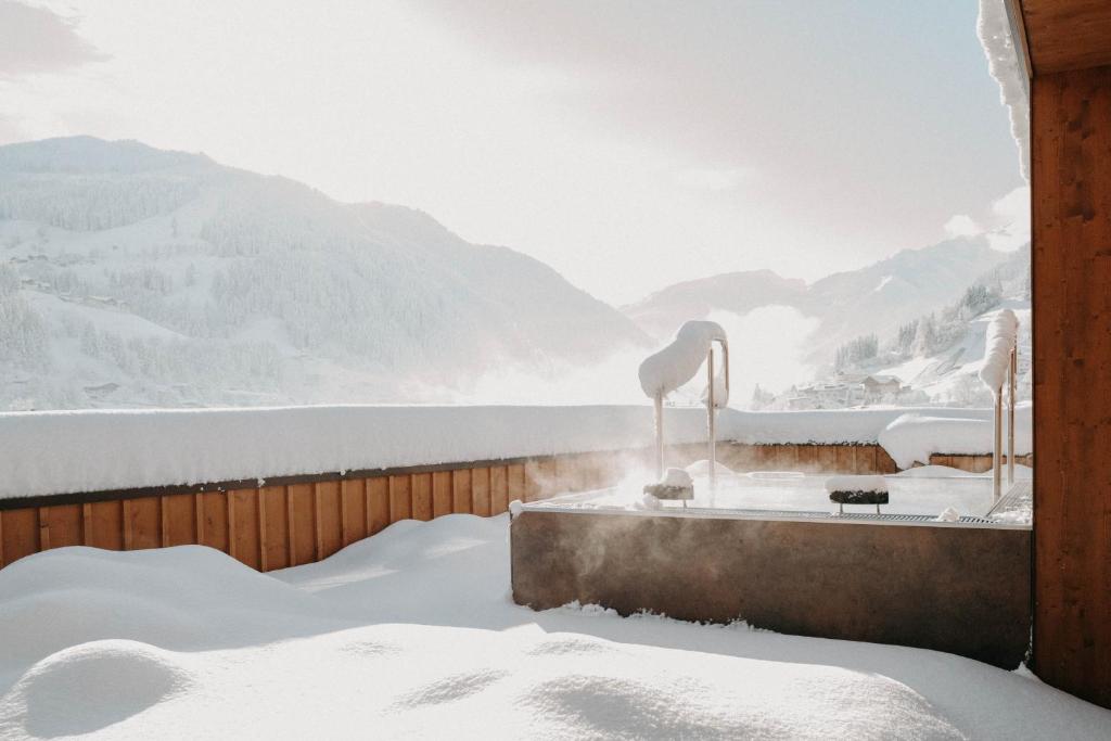 Hot tub, Hotel Nesslerhof in Grossarl