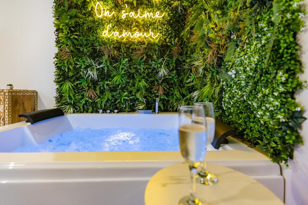 L'Eden Zen - Suite Jacuzzi, parking, clim, Netflix - 4
