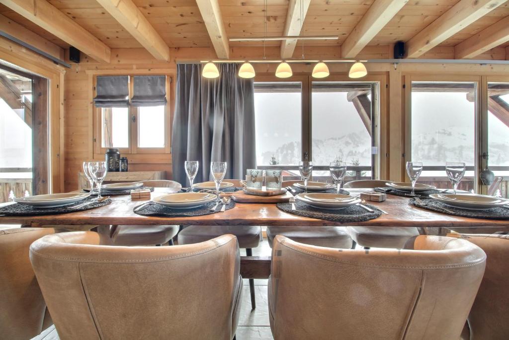Alpine chic Chalet Béliers Jacuzzi Sauna - 4