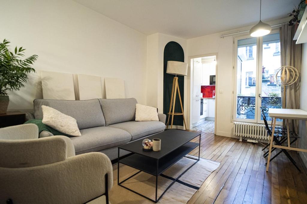 Pretty 36 m near Buttes-Chaumont - 1