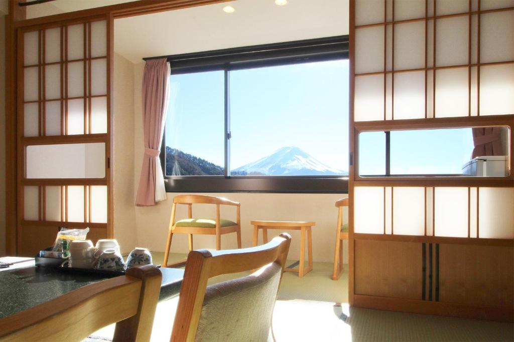 View, Fuji Kawaguchiko Onsen Hotel New Century in Fujikawaguchiko