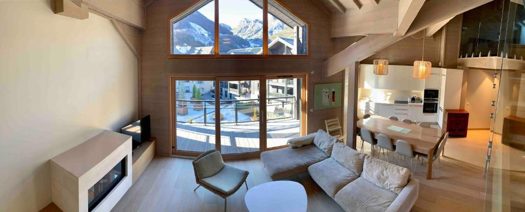 Le chalet sous-toiture Nánshān : spacieux, lumineux et idéalement situé à Auron - 1
