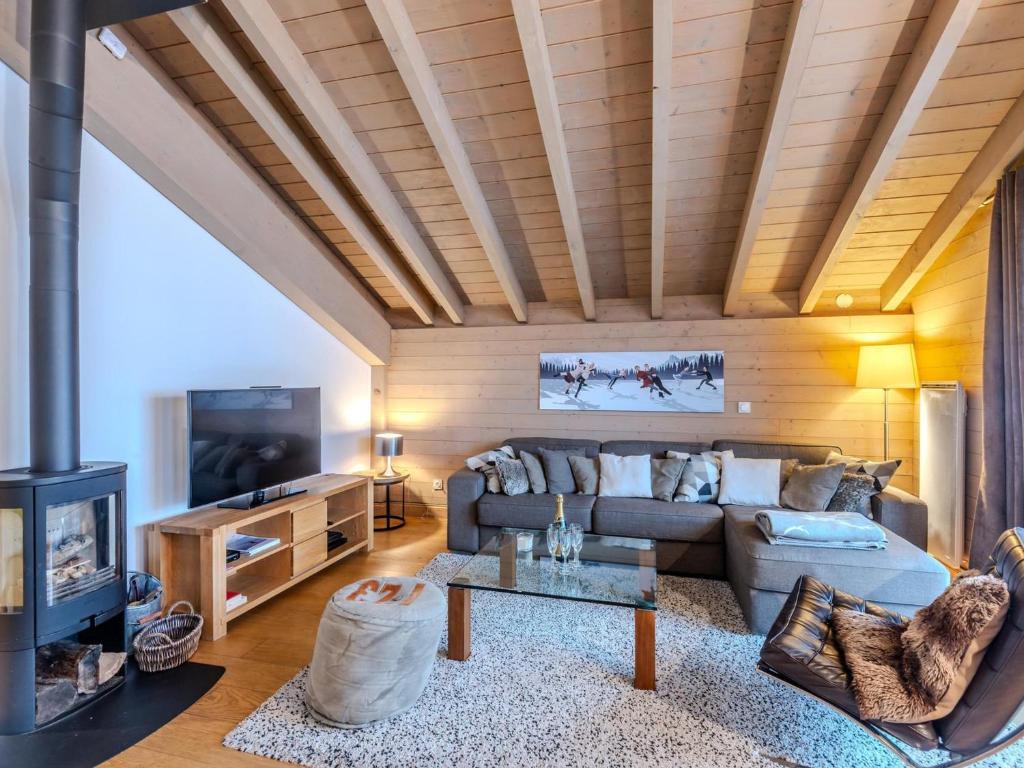 Appartement ensoleillé à Morzine avec parking couvert, proche centre - FR-1-754-25 - 5