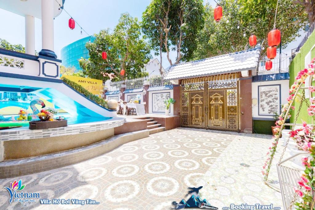 Villages BLUE DAY &#8211; hồ bơi &#8211; BBQ