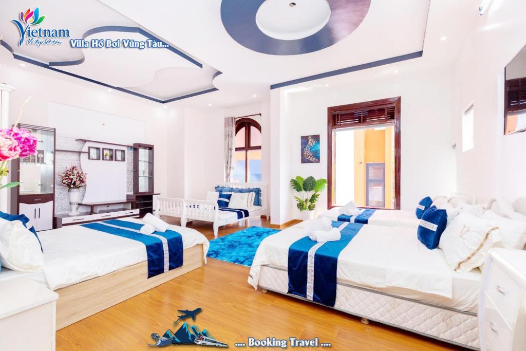 Villages BLUE DAY &#8211; hồ bơi &#8211; BBQ