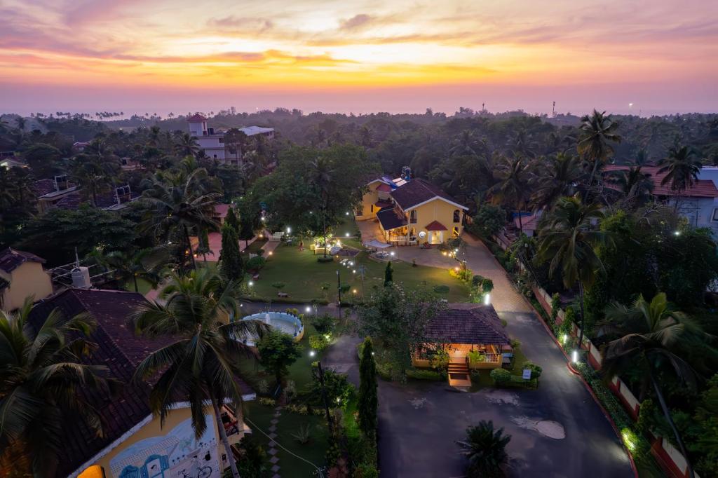 A szálláshely kívülről