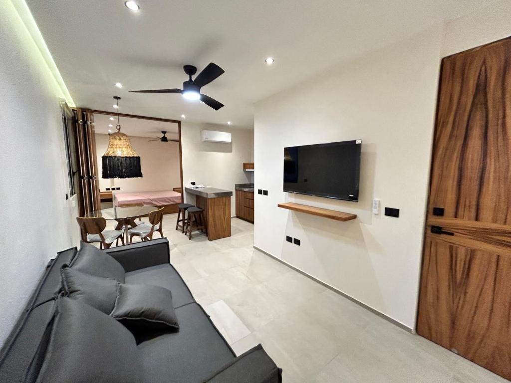 Depto #3 Hermoso Departamento en Tulum 2 Rec - 3