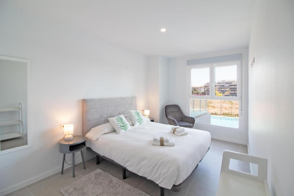 Global Vacacional, Apartamento para 5 personas con terraza y vistas a la piscina - 5
