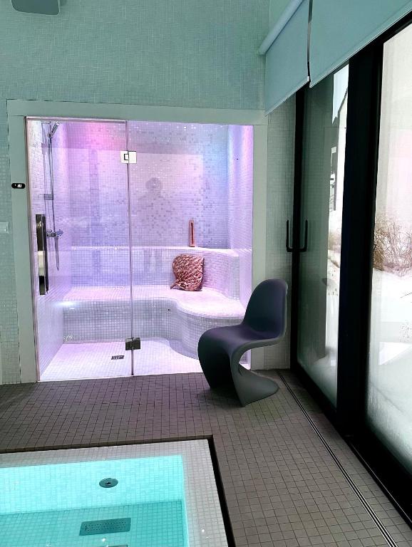 villa relax with swimming pool and mountain view 전경
