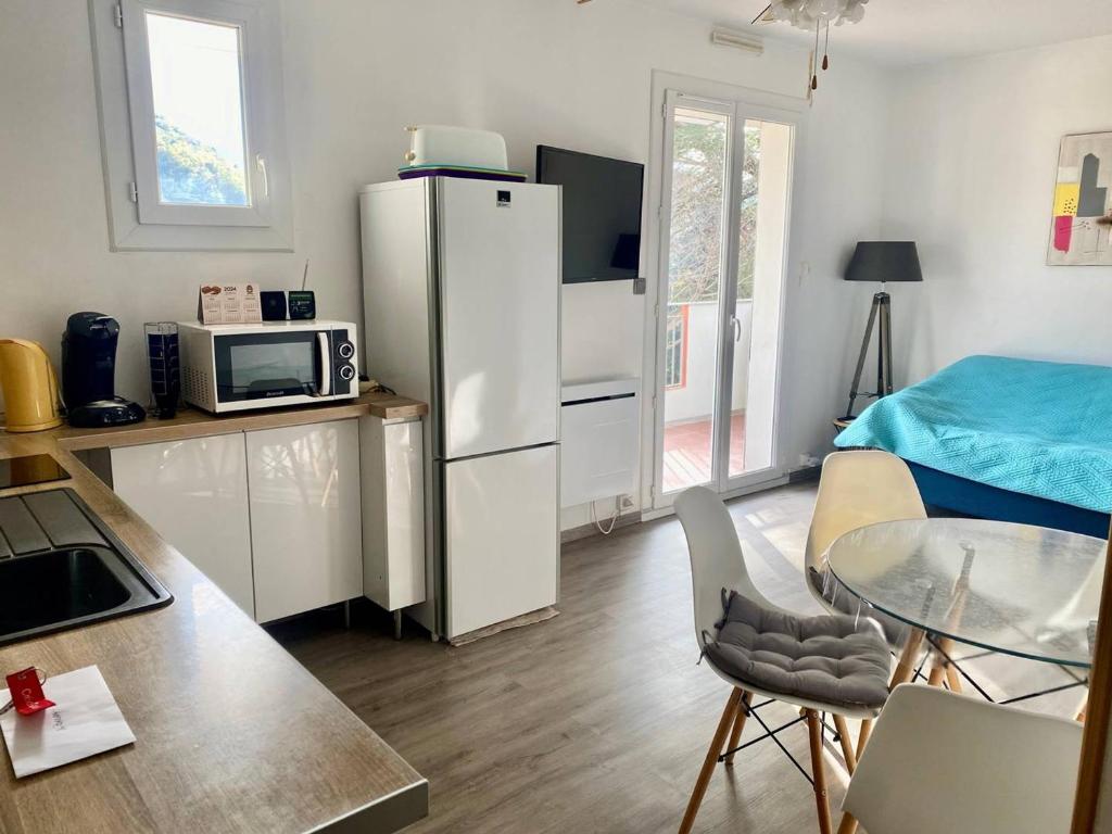 Appartement F2 avec terrasse, proche centre et cures - Amélie-les-Bains - FR-1-703-41 - 1