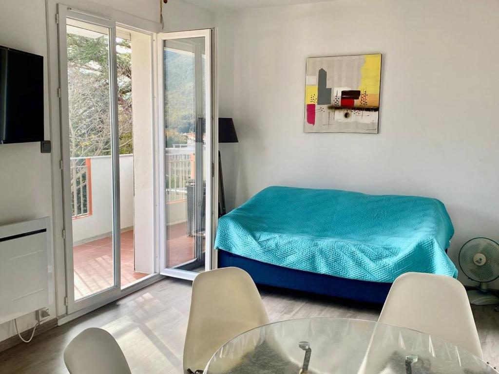Appartement F2 avec terrasse, proche centre et cures - Amélie-les-Bains - FR-1-703-41 - 4