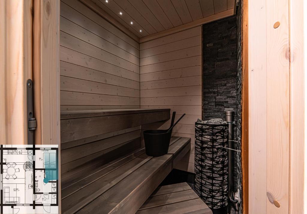 Sauna, Levikaira Apartments - Log Cabins in Levi