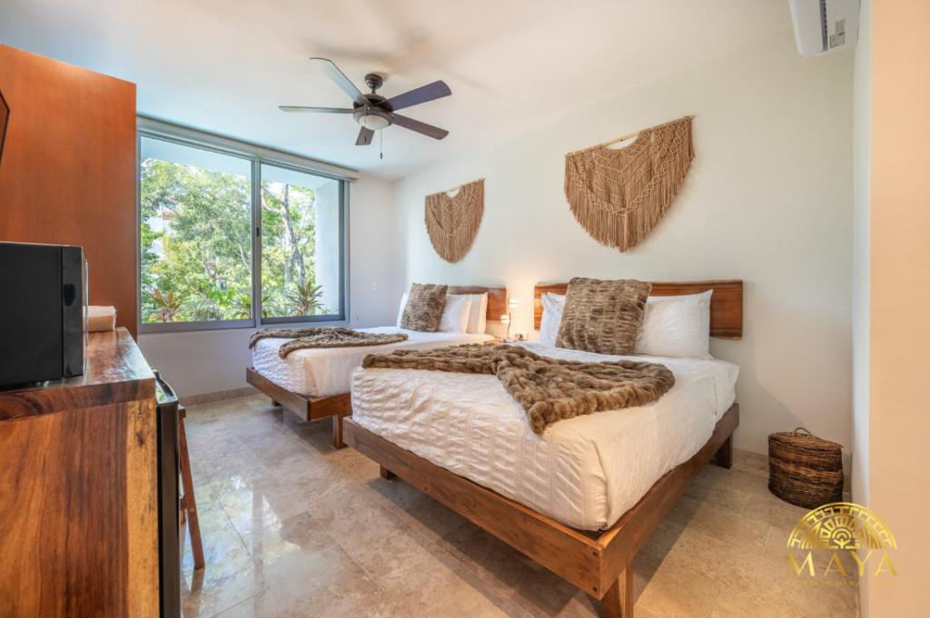 NHOA 211C Lux 1BR Condo Pool View in Aldea Zama - 3