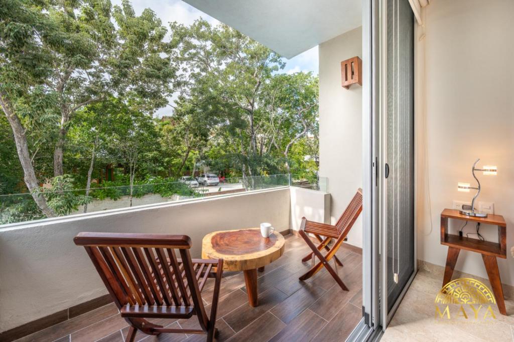 NHOA 211B Lux 1BR Condo Pool View in Aldea Zama - 2