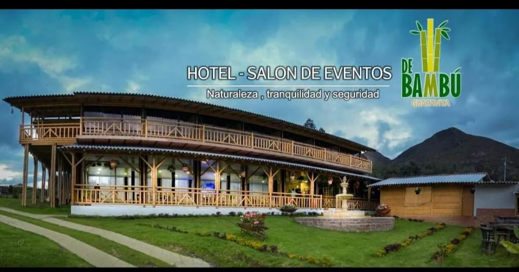 De Bambú Guatavita，位于瓜塔维塔的酒店