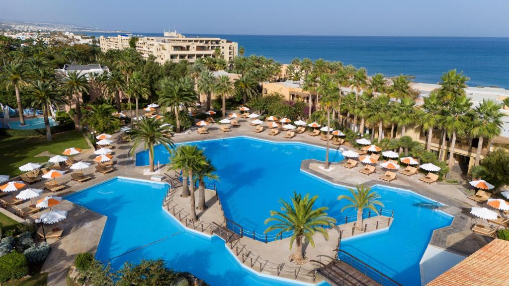 Swimming pool, Aquila Rithymna Beach Hotel in Crete Island