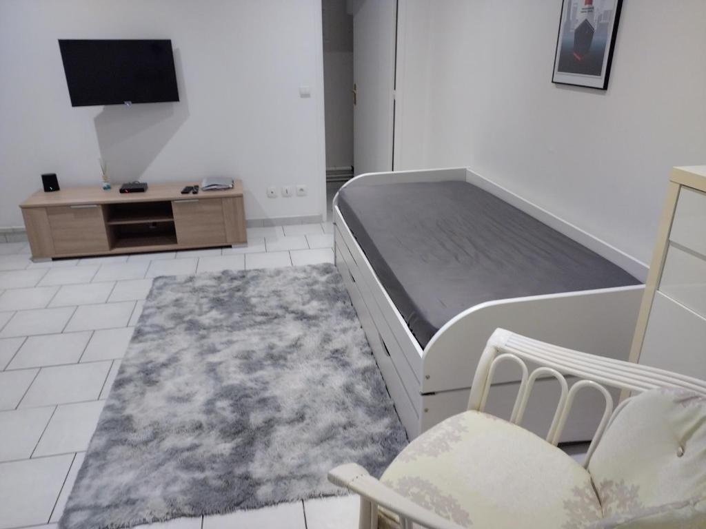 studio charmant canapé lit Netflix bein sport wifi - 1