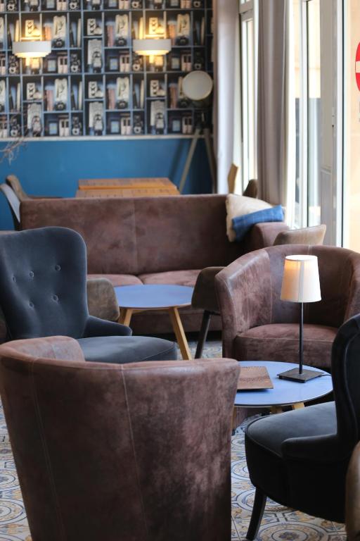 Bar/lounge, Hotel Pavillon Imperial in Menton