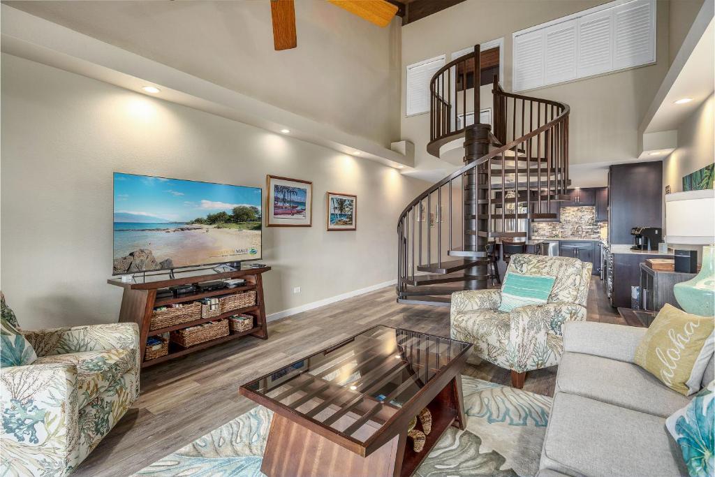 Kamaole Sands 3-406, Gourmet Kitchen, Split AC, Wailea