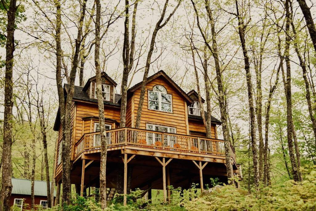 Treehouse in Maine woods- The Grand Oak, North Lovell