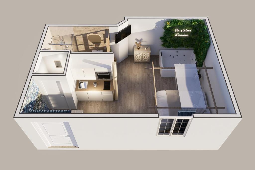 L'Eden Zen - Suite Jacuzzi, parking, clim, Netflix - 3