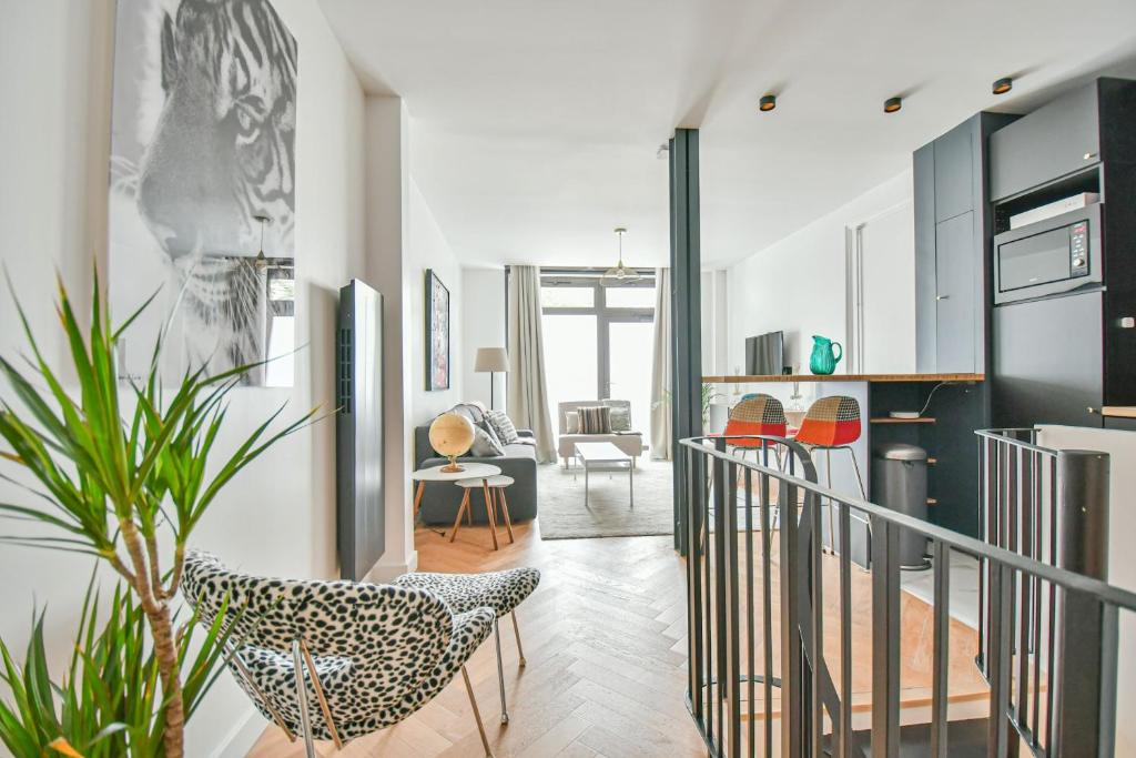 Duplex à Paris Saint-Ambroise - 2