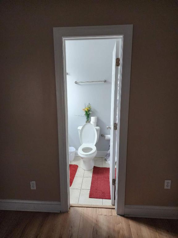 Private room balcony and bathroom in Charleston