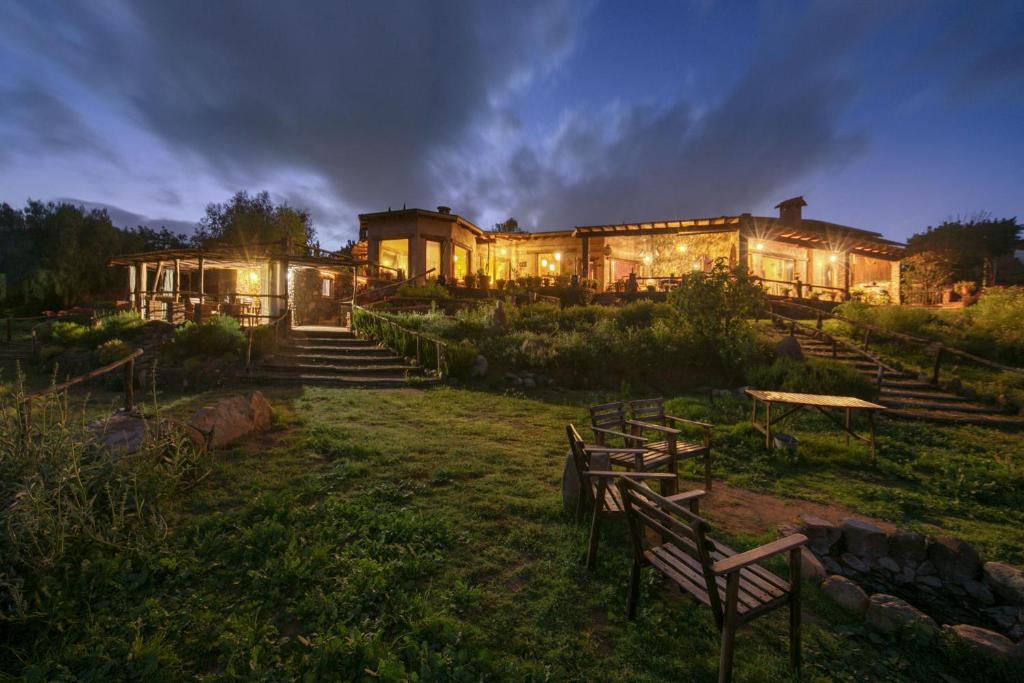 Exterior view, Quinta Maria en la Ruta del Vino in Ensenada