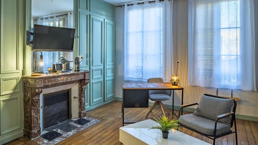 Chez Suzanne 0 - Chambre Privée dans Maison de Ville - Confort - Hypercentre - 3
