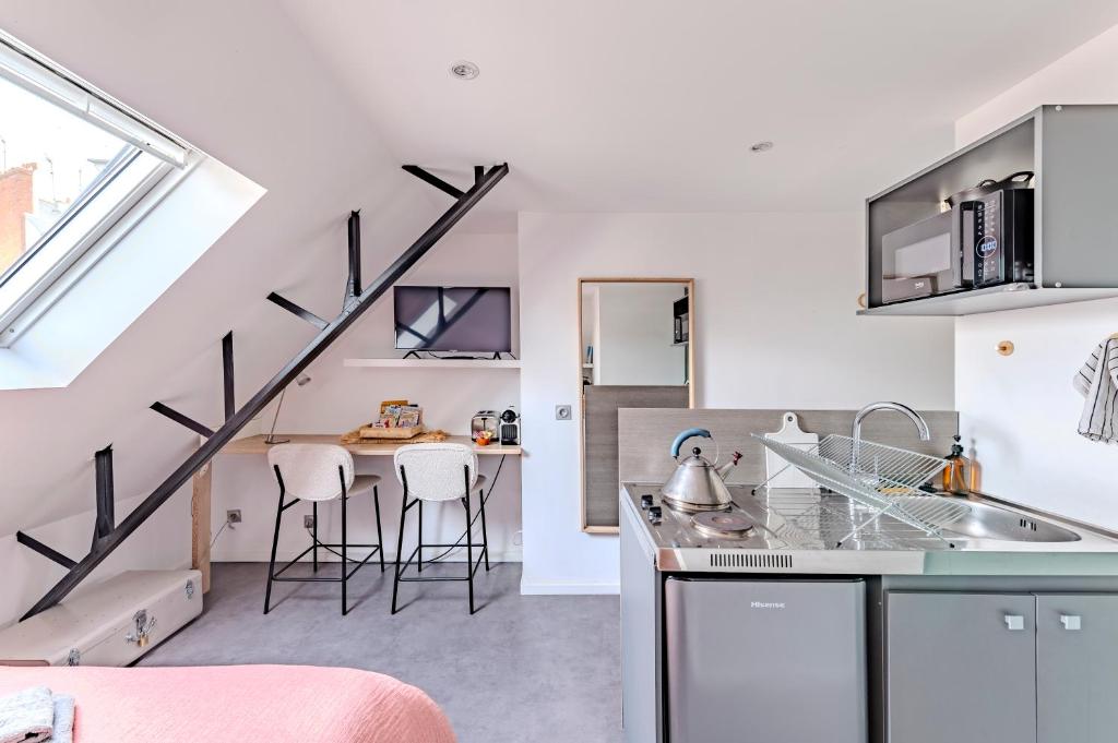 Charmant studio à deux pas de la gare - Le Nichoir - 5