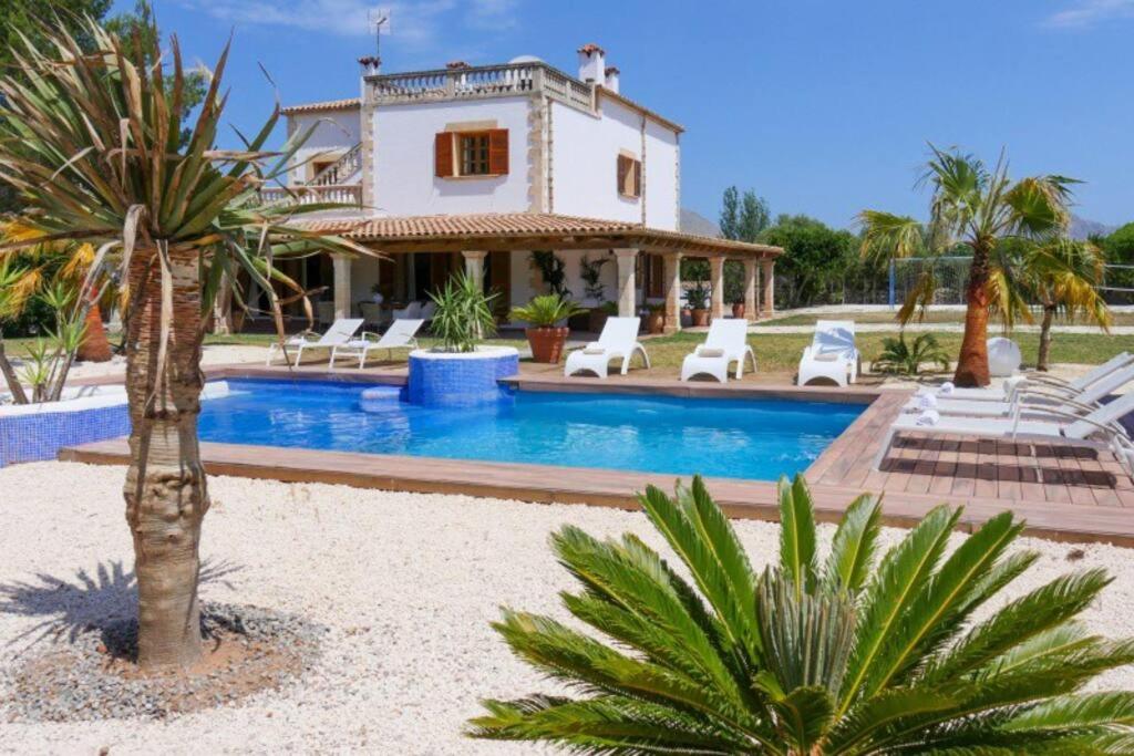 Traumfinca PINTXITO, strandnah, XXL Pool, Klima, schnelles WIFI, GYM,Tischtennis, Volleyball - 1