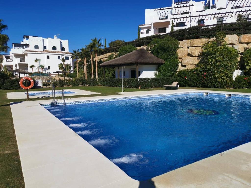 Spacious Apartment in Casares with Terrace and Sea View, Casares