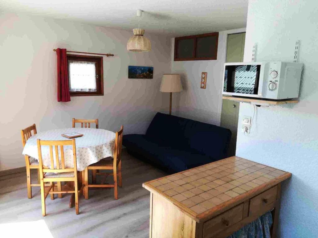 Résidence La Croix Du Sud - Studio Cabine 4/5 personnes 2 exposé Sud MAE-8614, Valloire