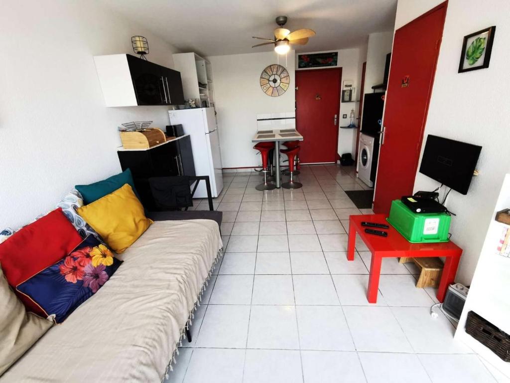 Résidence Copacabana - Coquet appartement deux pièces avec terrasse à Port Leucate. Réf: 1COP_101A MAE-6824 - 1