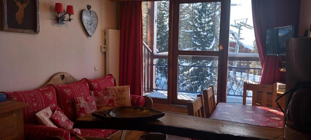 Résidence Aiguille Grive Bat Iii - superbe appartement 2 pièces 6 personnes en duplex, skis aux pieds, dans le village de Charmettoger à Arc 1800. MAE-7801 - 1