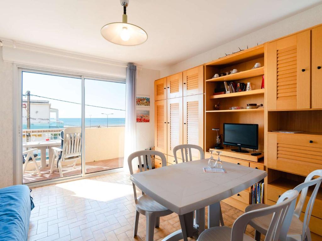Studio cabine à 20m de la plage avec balcon et parking à Narbonne-Plage - FR-1-409-140 - 5