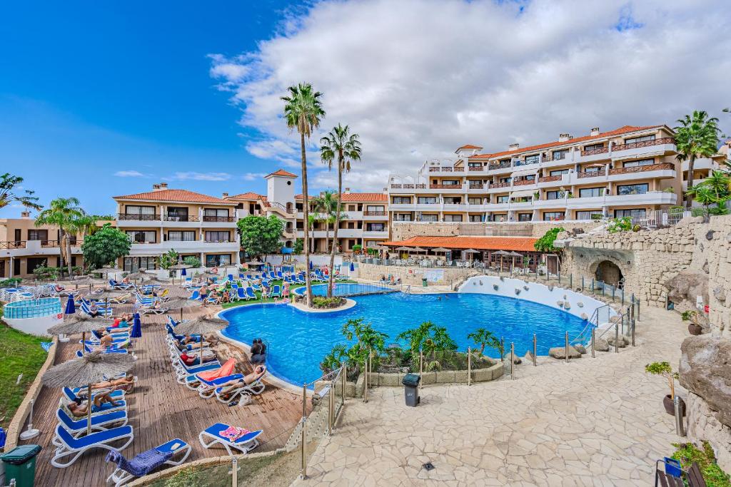 Penthouse apartment with AC heated pool Golf del Sur, San Miguel de Abona
