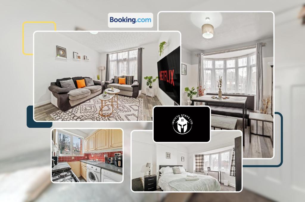Exclusive Offers l Last-Minute Escape l on 3-Bed House Near Leicester City Centre l Free Wi-Fi & Parking l Sleeps 6 l IV stays Short Lets & Serviced Accommodations, Leicester
