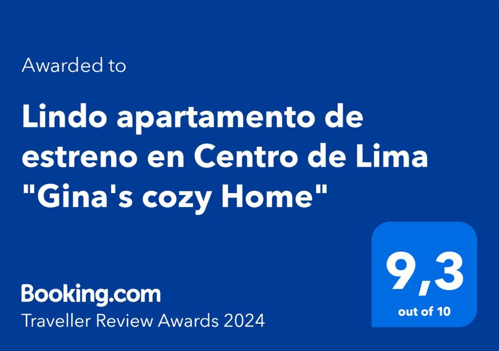 Apartamento de estreno en Centro de Lima "Gina's cozy Home" - 3