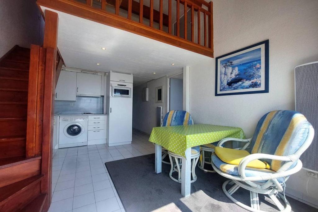 SAVANNA BEACH II Joli 3 Pièces mezzanine piscine vue mer Rochelongue Cap d'Agde - 5