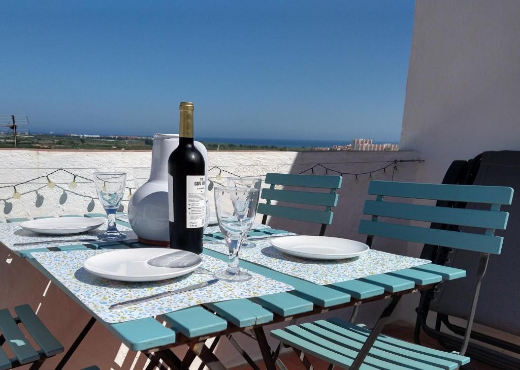 House in Salobrena Old Town - Great Terrace Views, Salobreña