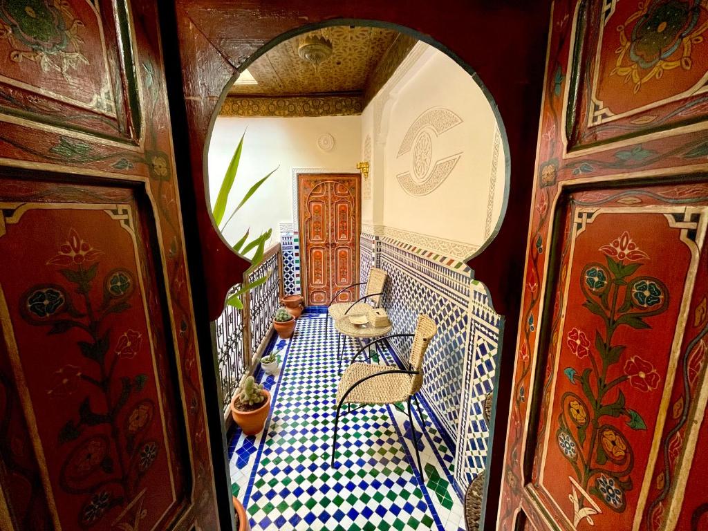Riad Noor Medina バルコニー/テラス