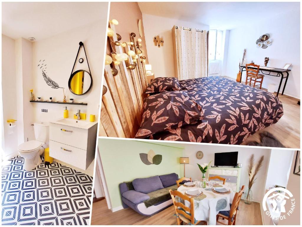 Gîte Andouillé, 2 pièces, 2 personnes - FR-1-600-225