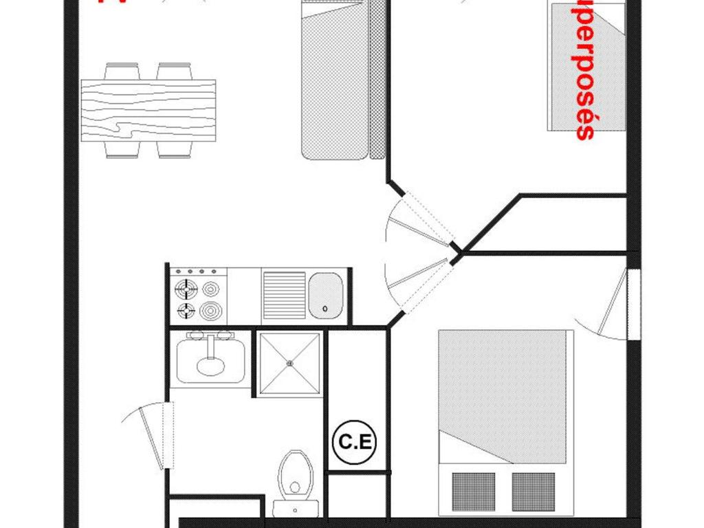Appartement confortable avec wifi au pied des pistes - FR-1-505-204 - 2